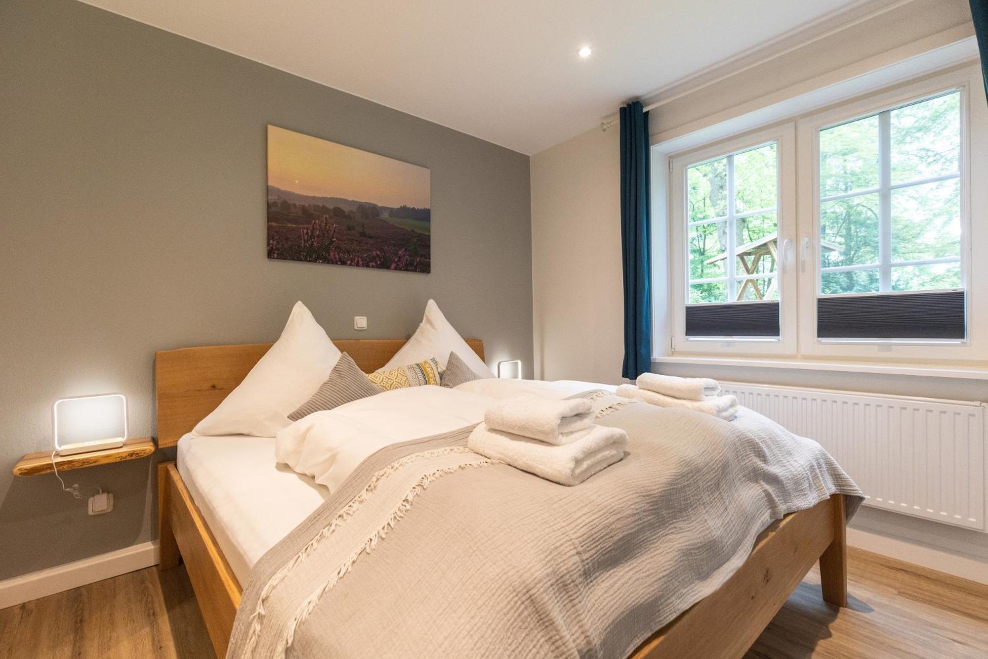 Heide Ferien - Hof Bockelmann Apartment Bispingen Ruang foto