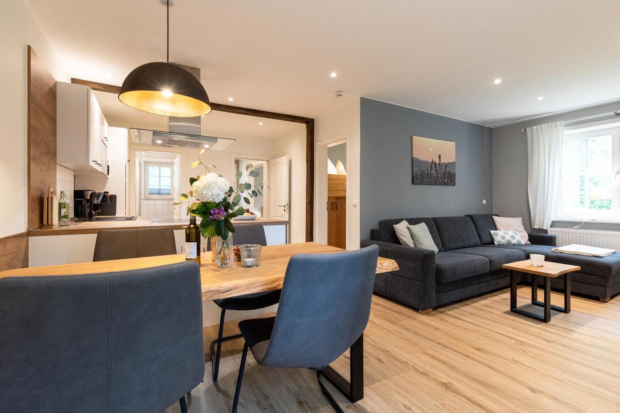 Heide Ferien - Hof Bockelmann Apartment Bispingen Ruang foto