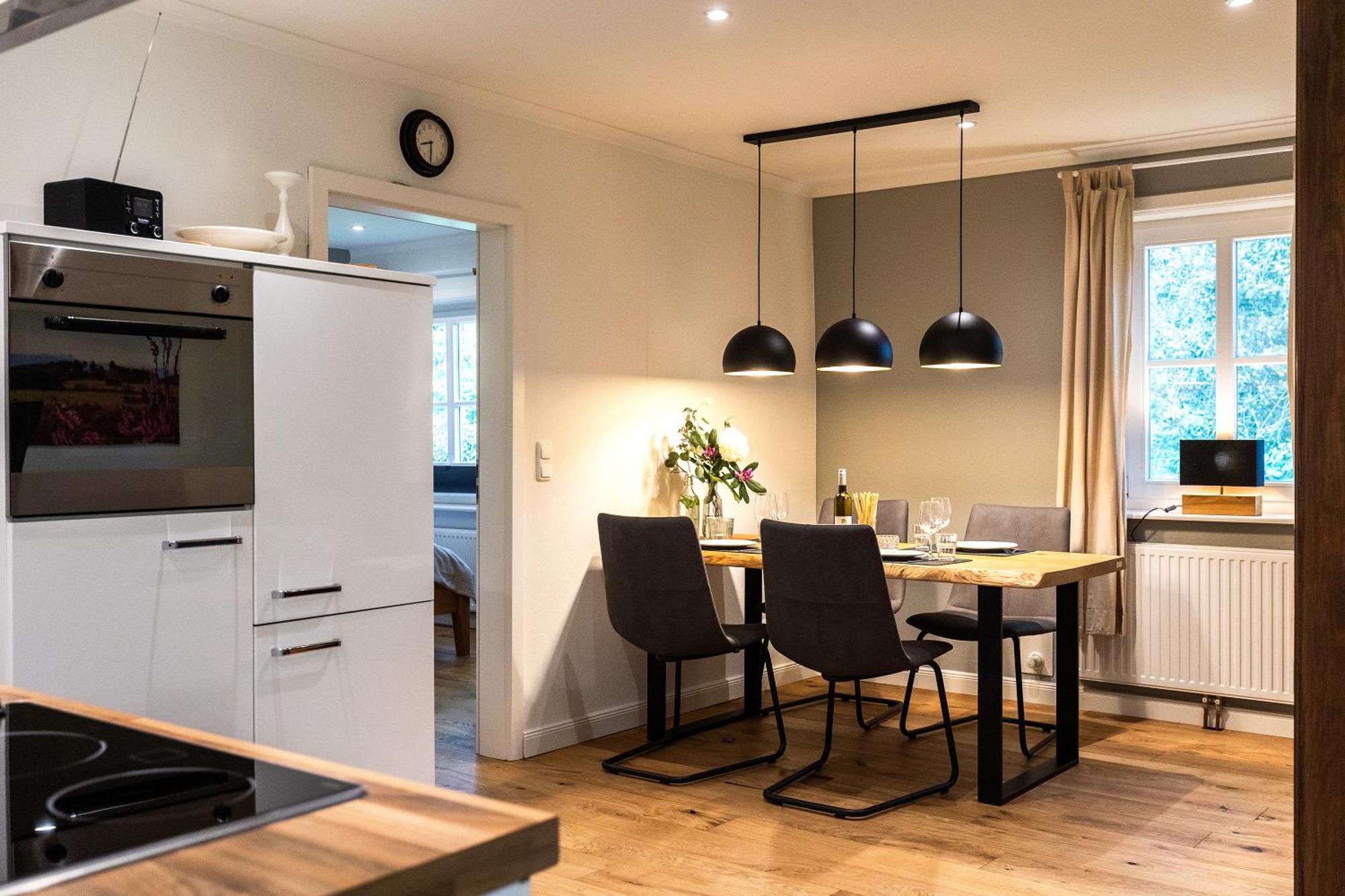 Heide Ferien - Hof Bockelmann Apartment Bispingen Ruang foto
