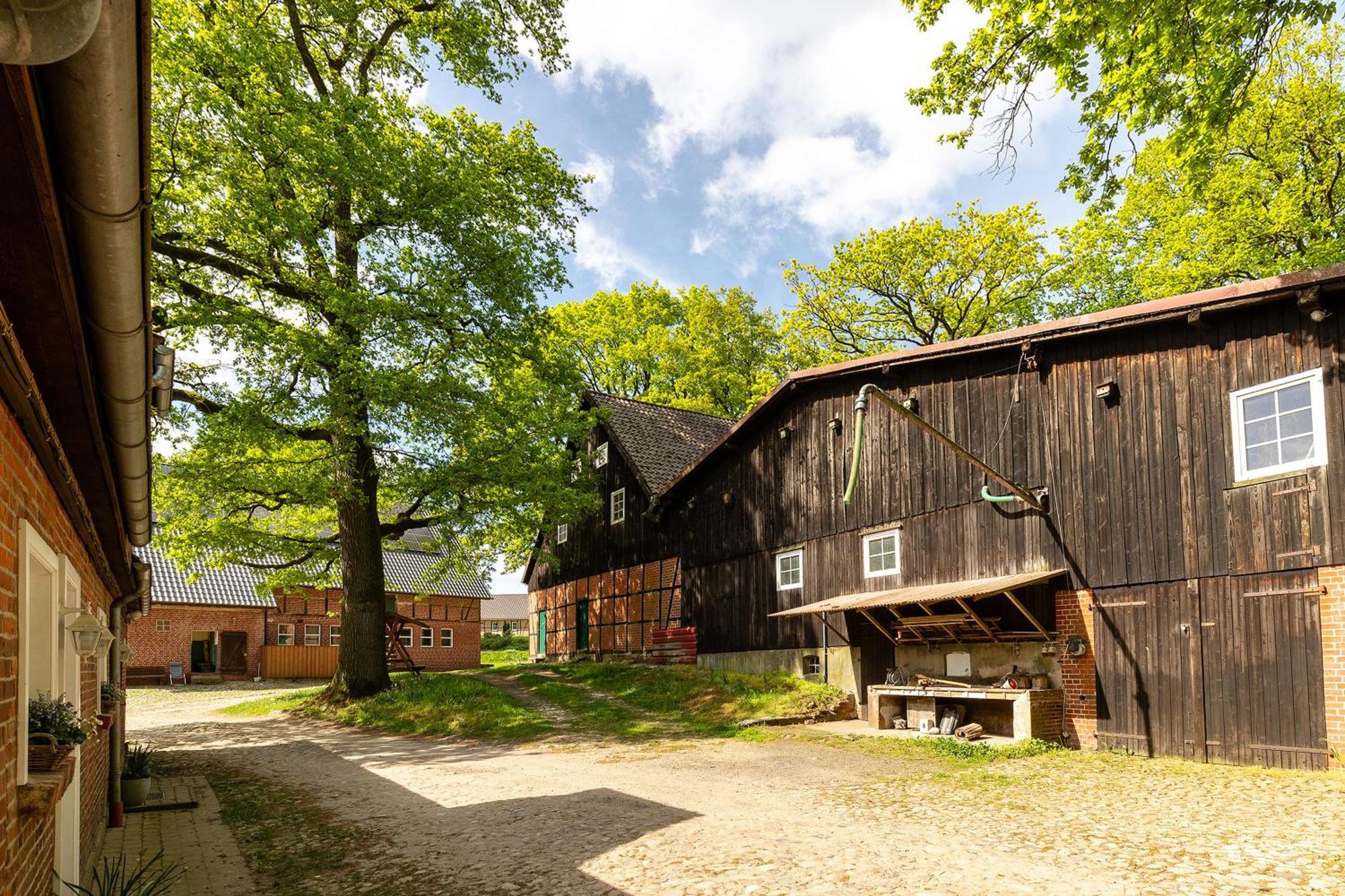 Heide Ferien - Hof Bockelmann Apartment Bispingen Bagian luar foto